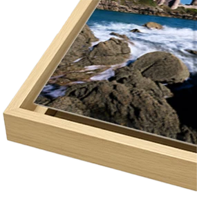 Papier d’art sur aluminium en caisse américaine